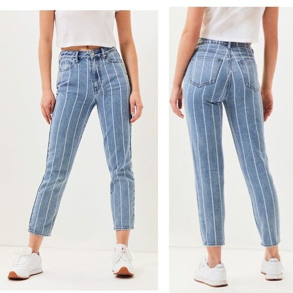 PacSun Window Pane Mom Jeans 25 - Picture 11 of 11